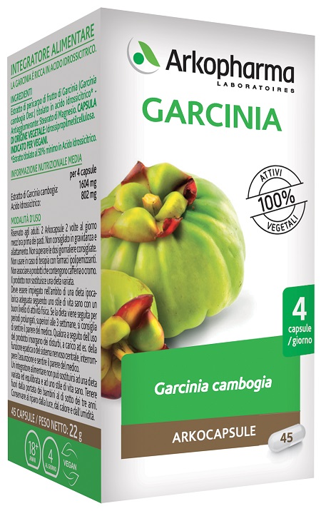 ARKO CAPSULE GARCINIA CAMB 45 CAPSULE - goldeneffe.it