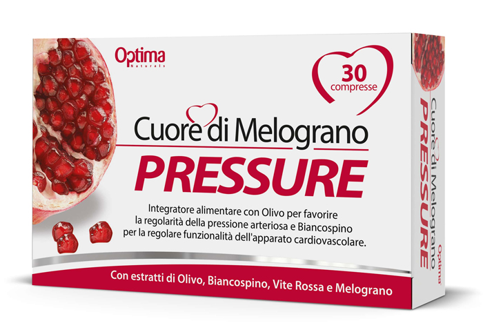 CUORE DI MELOGRANO PRESSURE 30 COMPRESSE 1 G - goldeneffe.it