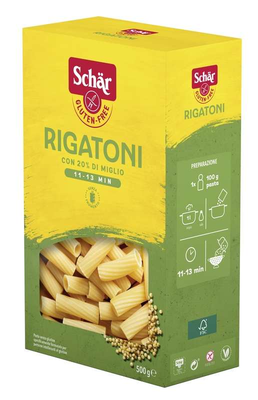 SCHAR RIGATONI 500 G - goldeneffe.it