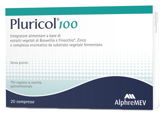 PLURICOL 100 20 COMPRESSE - goldeneffe.it