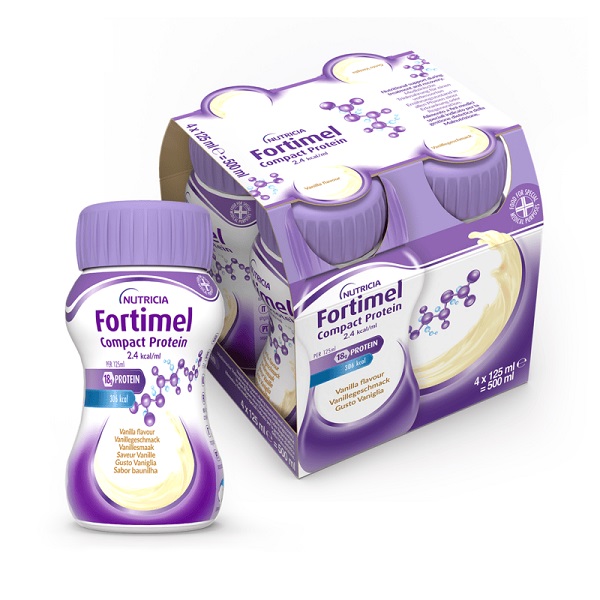 FORTIMEL COMPACT PROTEIN VANIGLIA 4 BOTTIGLIE DA 125 ML - goldeneffe.it