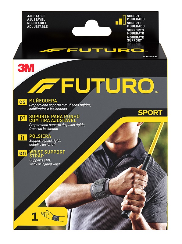 POLSINO ELASTICO UNIVERSALE FUTURO SPORT NERO - goldeneffe.it