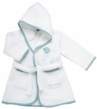 CHICCO ACCAPPATOIO PIQ AZZURRO UCCELLO 12 MESI+ - goldeneffe.it