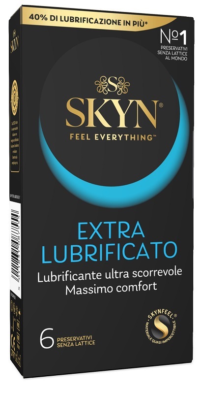 PROFILATTICO SKYN EXTRA LUBRIFICATO 6 PEZZI - goldeneffe.it