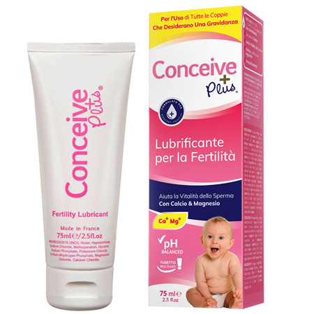 CONCEIVE PLUS LUBRIFICANTE VAGINALE COADIUVANTE FERTILITA' TUBO 75ML - goldeneffe.it