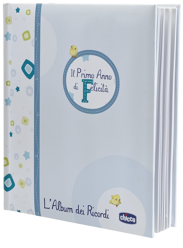 CHICCO LIBRO RICORDI AZZURRO - goldeneffe.it