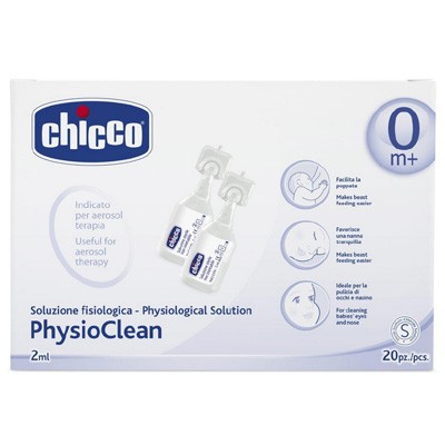 SOLUZIONE FISIOLOGICA PHYSIOCLEAN 2ML 20 PEZZI - goldeneffe.it