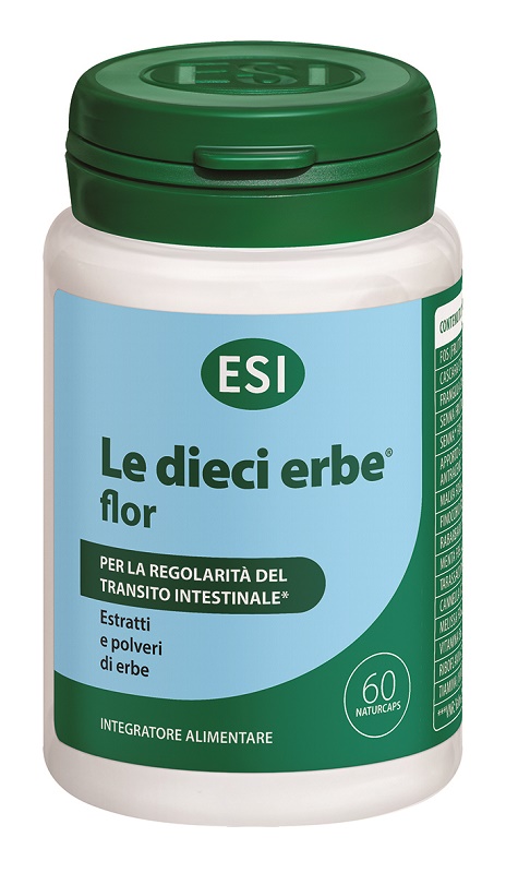 ESI LE DIECI ERBE FLOR 60 CAPSULE - goldeneffe.it
