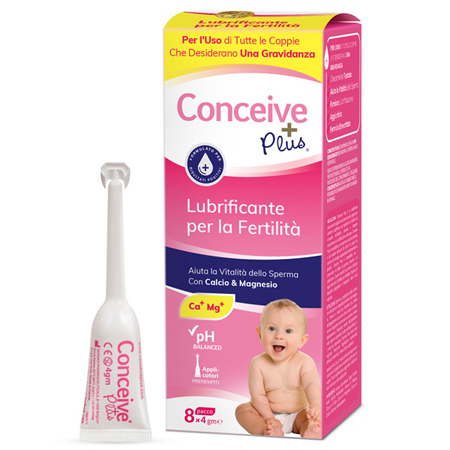 LUBRIFICANTE FERTILITA' CONCEIVE PLUS 8X4G - goldeneffe.it