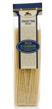 SPAGHETTONI DI GRAGNANO DI SEMOLA DI GRANO DURO IGP BIO 500 G - goldeneffe.it