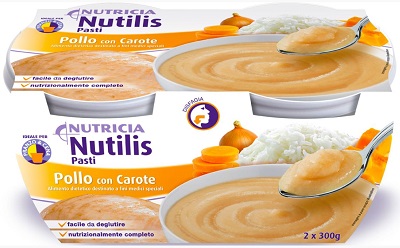 NUTILIS PASTI POLLO CON CAROTE 2 X 300 G - goldeneffe.it