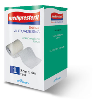 BENDA ADESIVA MEDIPRESTERIL 8X400 CM - goldeneffe.it