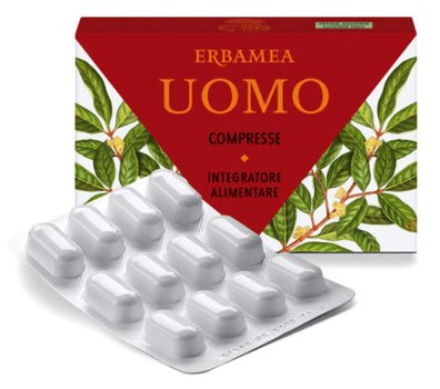 ERBAMEA UOMO 24 COMPRESSE 21,6 G - goldeneffe.it