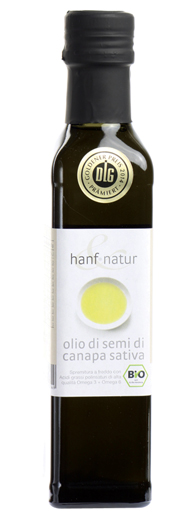 HANF&NATUR CANAPA OLIO DI SEMI BIO 250 ML - goldeneffe.it
