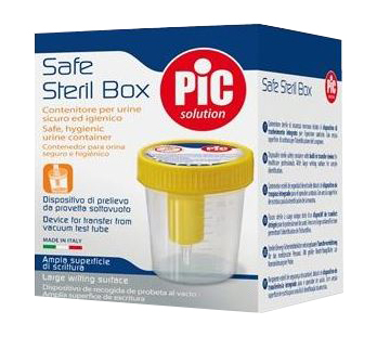 CONTENITORE PIC URINA 100 ML PRELEVAMENTO SOTTOVUOTO - goldeneffe.it
