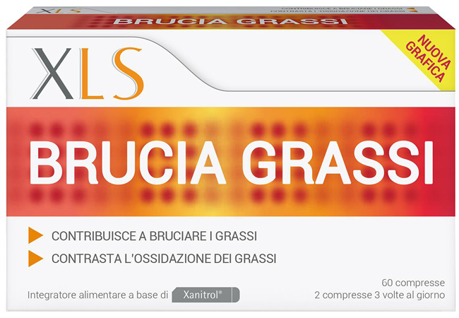 XLS BRUCIA GRASSI 60 COMPRESSE - goldeneffe.it