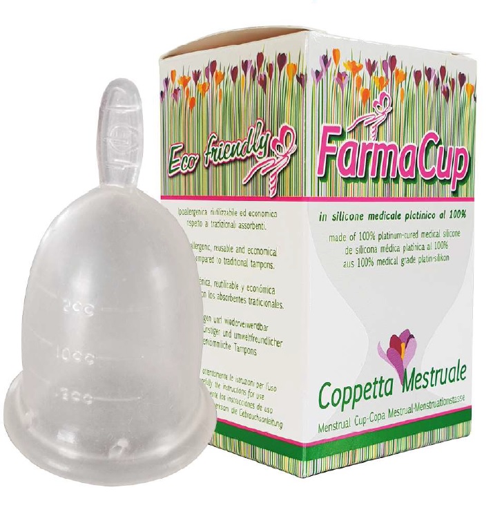 COPPETTA MESTRUALE FARMACUP PICCOLA - goldeneffe.it