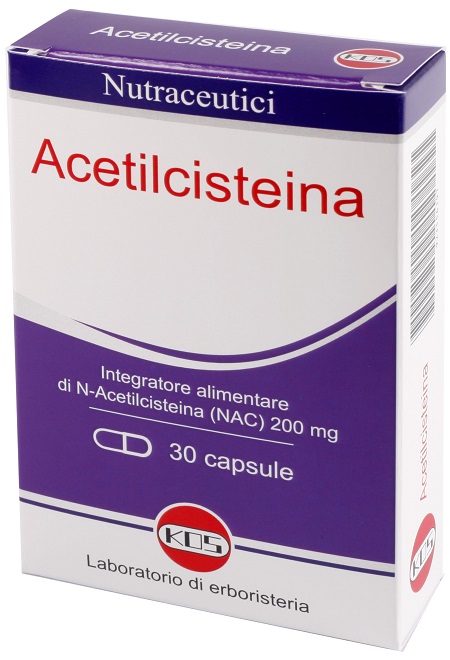 ACETILCISTEINA 30 CAPSULE 6 G - goldeneffe.it