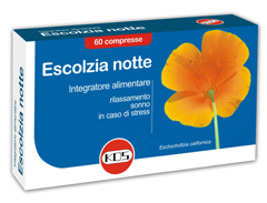 ESCOLZIA NOTTE 60 COMPRESSE - goldeneffe.it