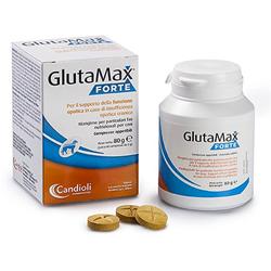 MANGIME COMPLEMENTARE PER CANI GLUTAMAX FORTE BARATTOLO 40 COMPRESSE - goldeneffe.it