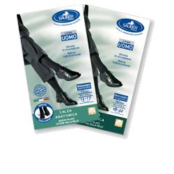 CALZA UOMO COTONE 140 DENARI PICCOLA BLU - goldeneffe.it