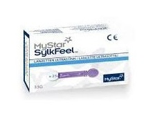 LANCETTE PUNGIDITO MYSTAR SYLKFEEL LANCETS 33 GAUGE 25 PEZZI - goldeneffe.it
