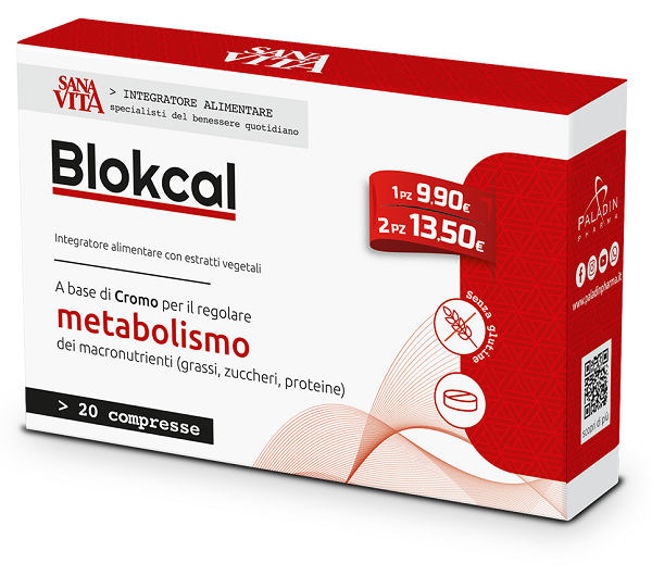SANAVITA BLOKCAL 20 COMPRESSE - goldeneffe.it