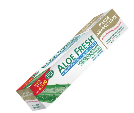 ESI ALOE FRESH PASTA SBIANCANTE 100 ML OFFERTA - goldeneffe.it