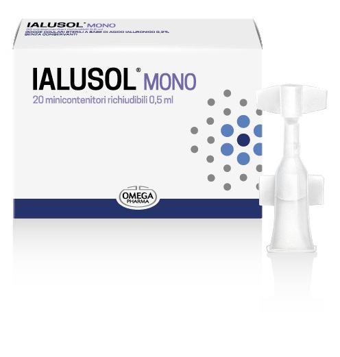 IALUSOL MONO GOCCE OCULARI 20 FLACONCINI 0,5 ML - goldeneffe.it
