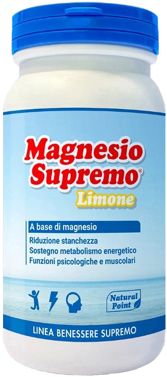 MAGNESIO SUPREMO LIMONE POLVERE 150 G - goldeneffe.it
