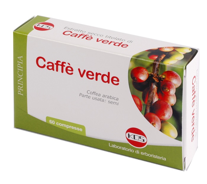 CAFFE' VERDE ESTRATTO SECCO 60 COMPRESSE - goldeneffe.it