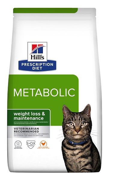 PRESCRIPTION DIET FELINE METABOLIC CHICKEN 1,5 KG - goldeneffe.it