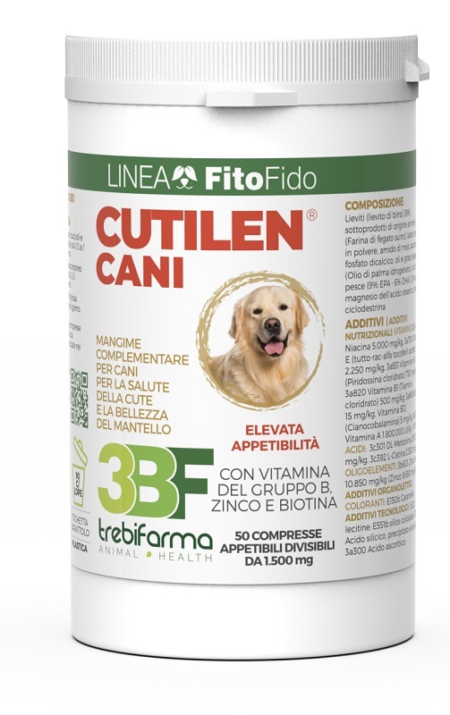CUTILEN CANI 50 COMPRESSE BARATTOLO 75 G - goldeneffe.it