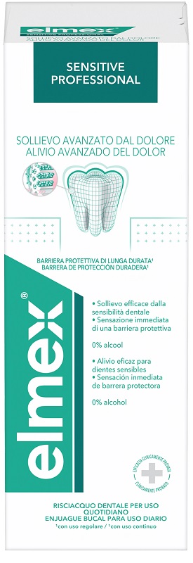 ELMEX SENTITIVE PROFESSIONAL COLLUTORIO 400 ML - goldeneffe.it