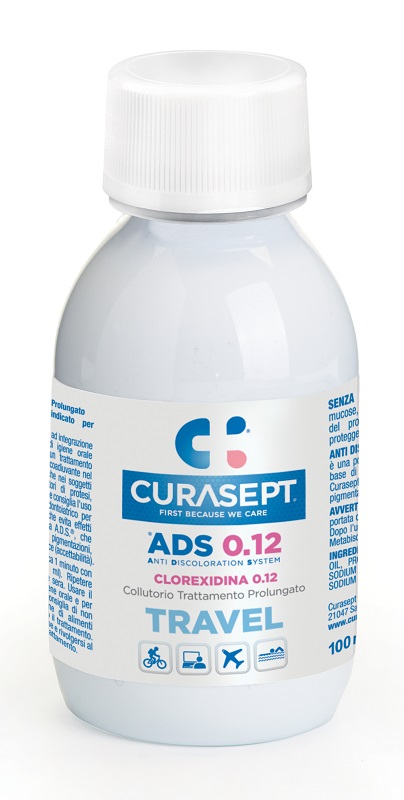 CURASEPT COLLUTORIO 0,12 TRAVEL ADS 100 ML - goldeneffe.it