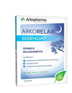 ARKORELAX SERENIGHT 15 CAPSULE - goldeneffe.it