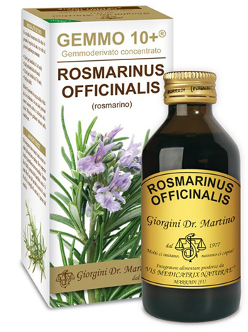 GEMMO 10+ ROSMARINO LIQUIDO ANALCOLICO 100 ML - goldeneffe.it