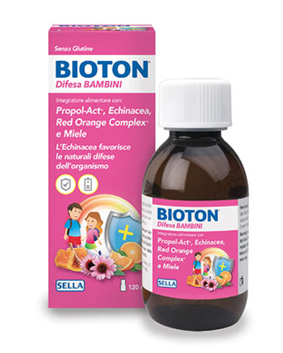 BIOTON DIFESA BAMBINI SCIROPPO 120 ML - goldeneffe.it