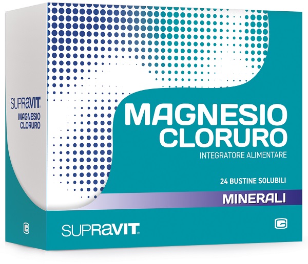 SUPRAVIT MAGNESIO CLORURO 24 BUSTINE - goldeneffe.it