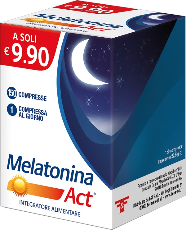 MELATONINA ACT 150 COMPRESSE - goldeneffe.it