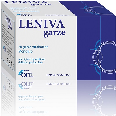 LENIVA GARZE OFTALMICHE 20 PEZZI - goldeneffe.it