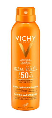 IDEAL SOLEIL SPRAY INVISIBLE SPF50 200 ML - goldeneffe.it
