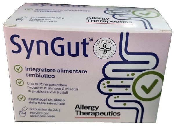 SYNGUT 30 BUSTINE DI LIOFILIZZATO DA 2,5 G IN ASTUCCIO 75 G - goldeneffe.it