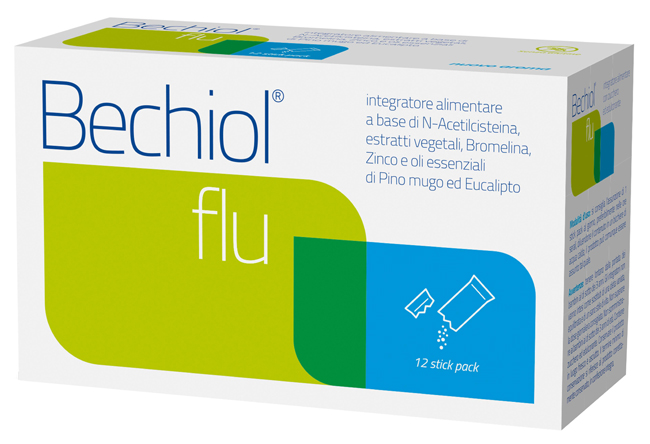 BECHIOL FLU 12 BUSTINE STICK PACK - goldeneffe.it