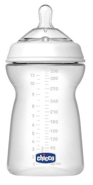 CHICCO BIBERON NATURAL FEEL 6 MESI+330 ML VELOCE - goldeneffe.it