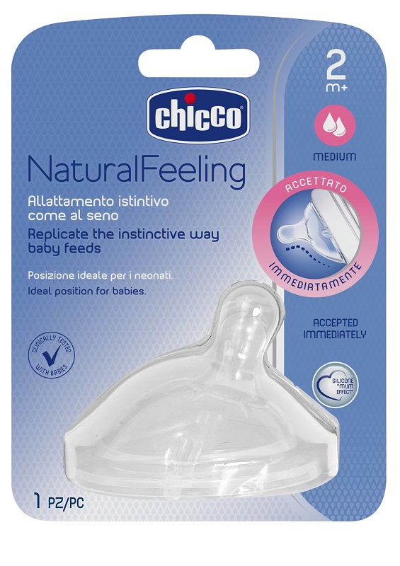 CHICCO TETTARELLA STEPUP NEW 2M+ FLUSSO MEDIO - goldeneffe.it