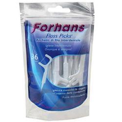 FORHANS ARCHETTI INTERDENTALI FLOSS PICKS 36PZ - goldeneffe.it