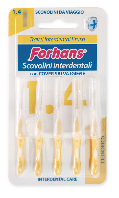 FORHANS TRAVEL INTERDENTAL BRUSH 1,4 - goldeneffe.it