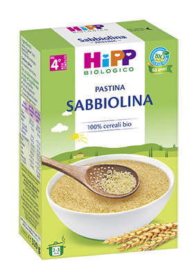 HIPP BIO PASTINA SABBIOLINA 320 G - goldeneffe.it