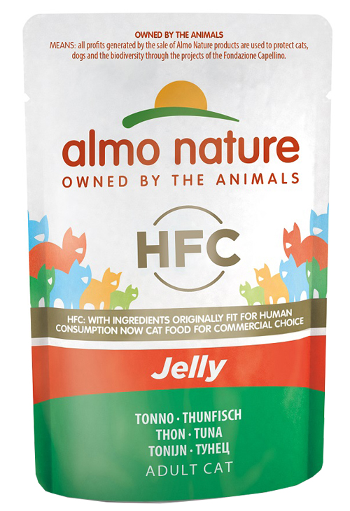 ALMO NATURE CLASSIC JELLY CON TONNO 55G - goldeneffe.it